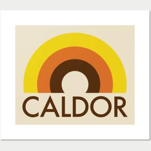 Vintage Caldor logo Posters and Art